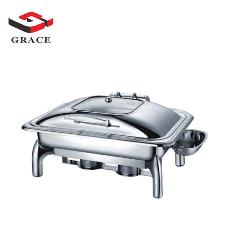 kitchen equipment hot food server chaffing dishes stainless steel food warmer