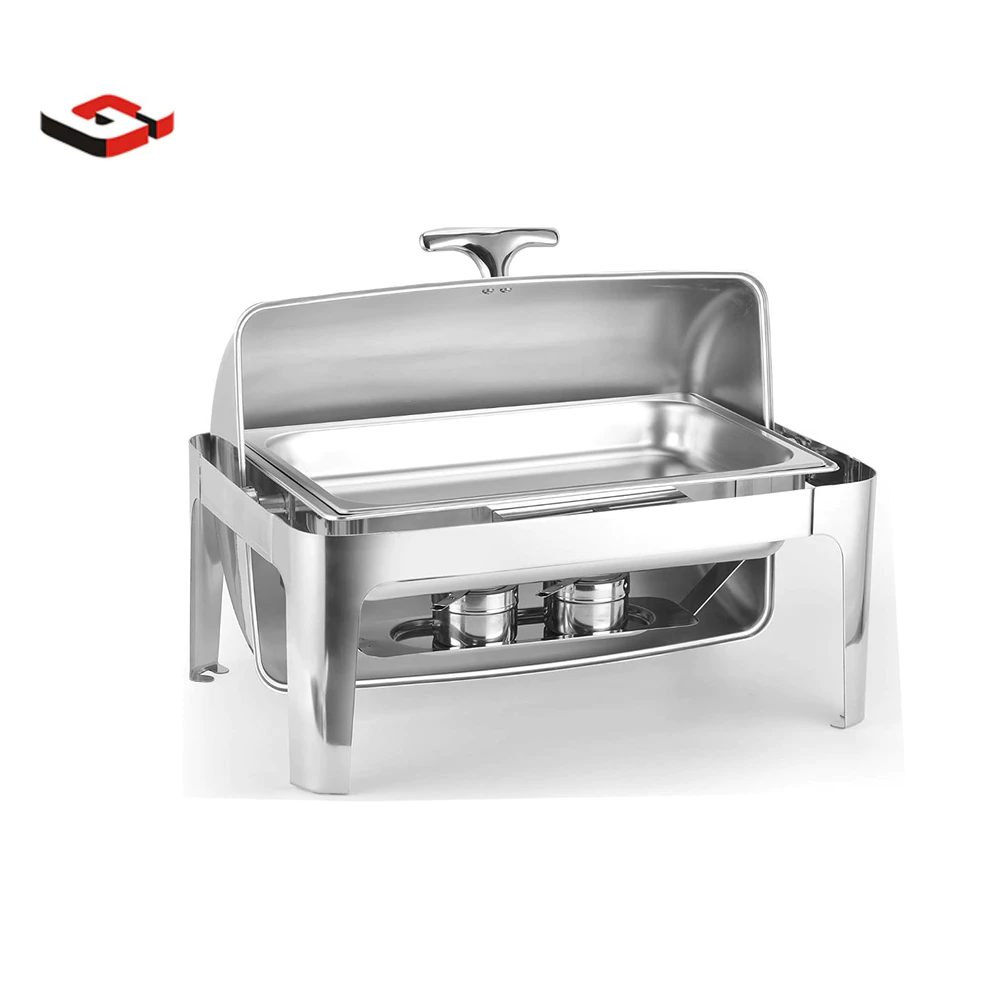 9L full size ROLL TOP chafing dish for warmer food
