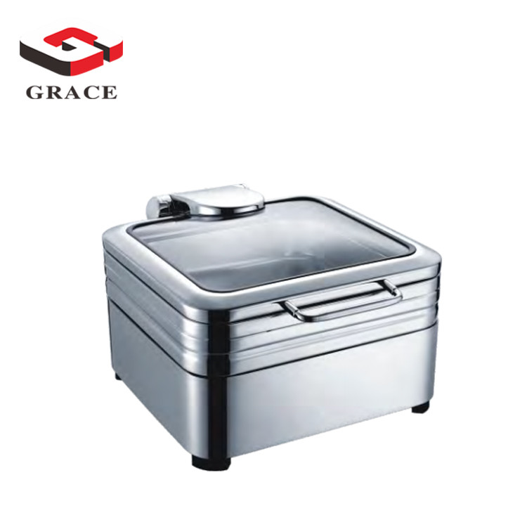 Grace Chaffing Dish Buffet Stainless Steel Food Warmer Display Container Set