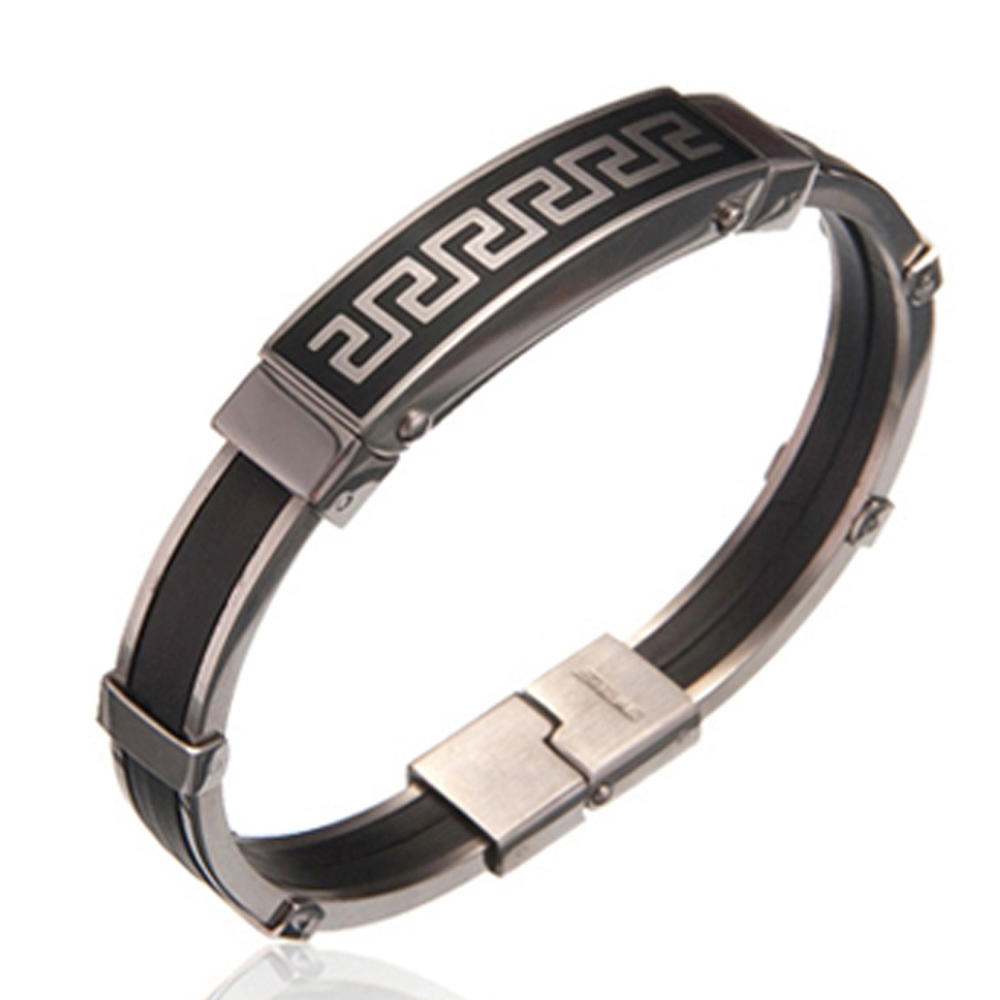 product-Plain style wholesale high end masculine mens bracelets-BEYALY-img-3