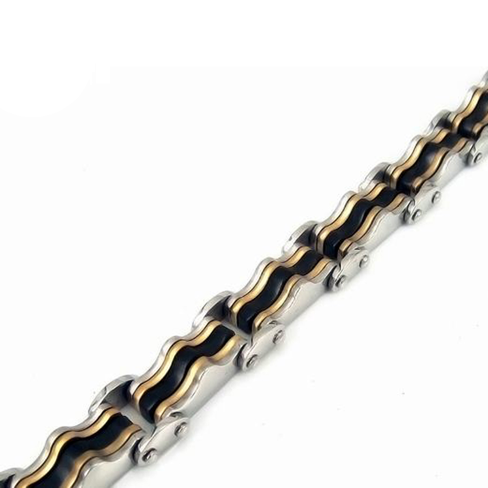 High quality custom design biker chain bracelet