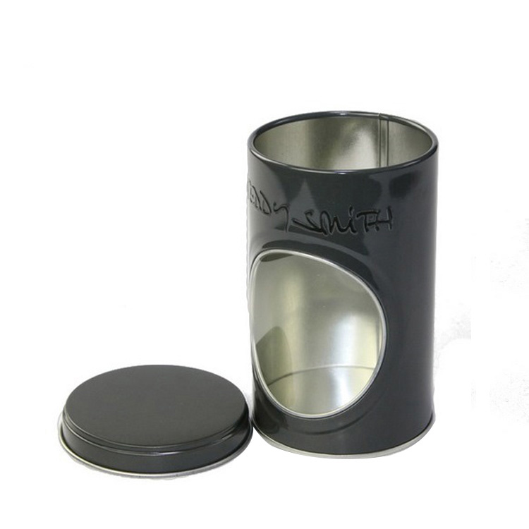 Airtight Air Proof Round Tn Can for Food Grad Metal Tin Box Custom Tea Tin