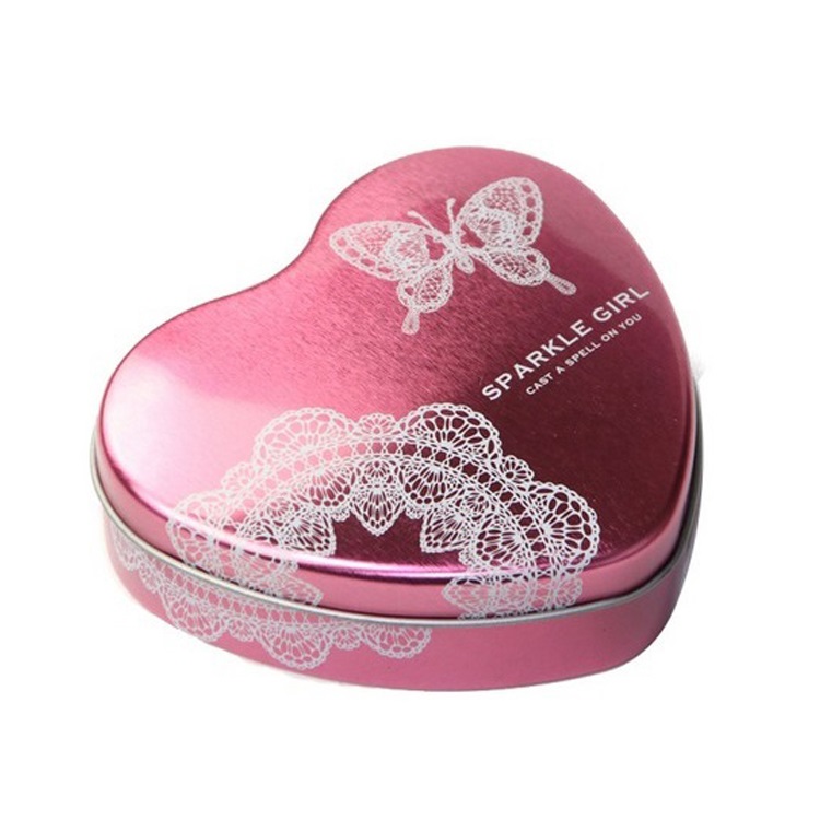 Bodenda customized heart shape weddinggift tin box turkey for candy