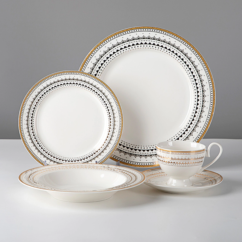 Best Quality Bone China Dinnerware, High Quality Royal Luxury Fine Bone China Dinner Set