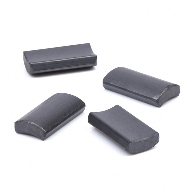 Arc Ferrite Magnets For Dc Motor , Promotions The Strongest Y40 Ferrite Magnet Supplier