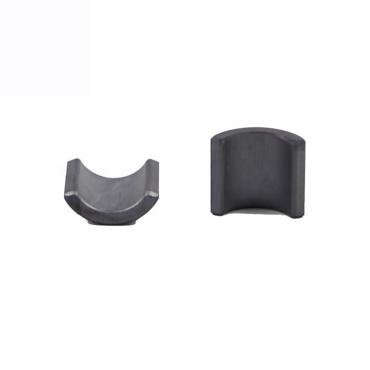 Customized tile shaped Arc type Ferrite Magnet with high magnetic for motor