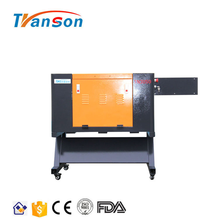 TN3050 80W Co2 Laser Cutting Machine Coconut Shell Laser Cutter With Motorized Worktable