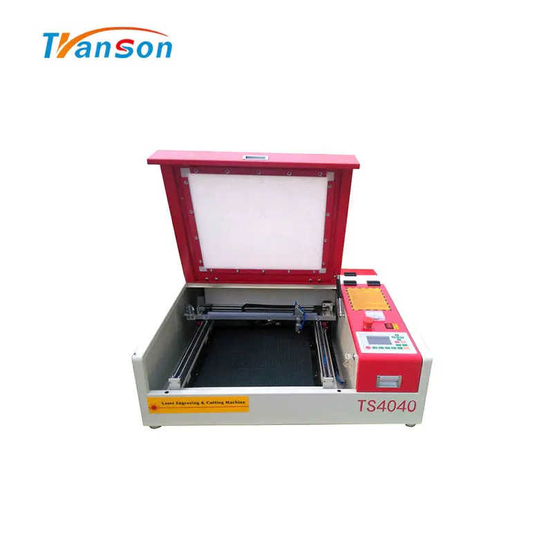 MINI CO2 Laser Cutting Engraving Machine TS4040 for Nonemetal Wood Leather Paper Acrylic Mdf Fabric