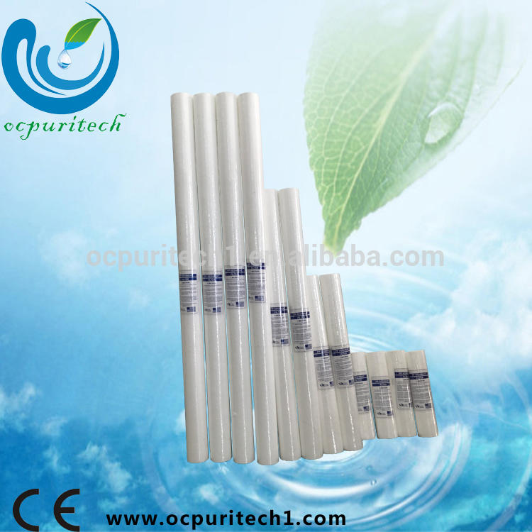 5micron 40 inch PP yarn string wound filter cartridge