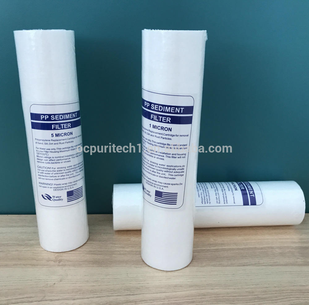 Hot China PP water filter cartridge supplier provided