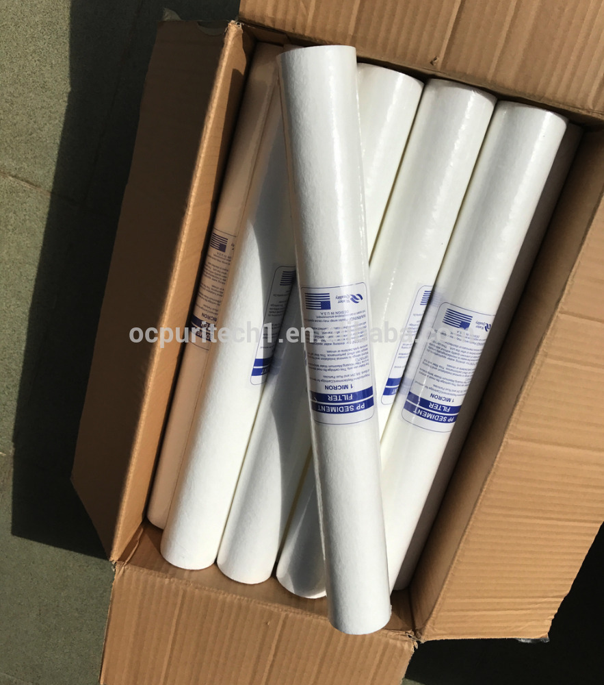 product-Ocpuritech-20 inches 25 micron pp spun filter cartridge-img