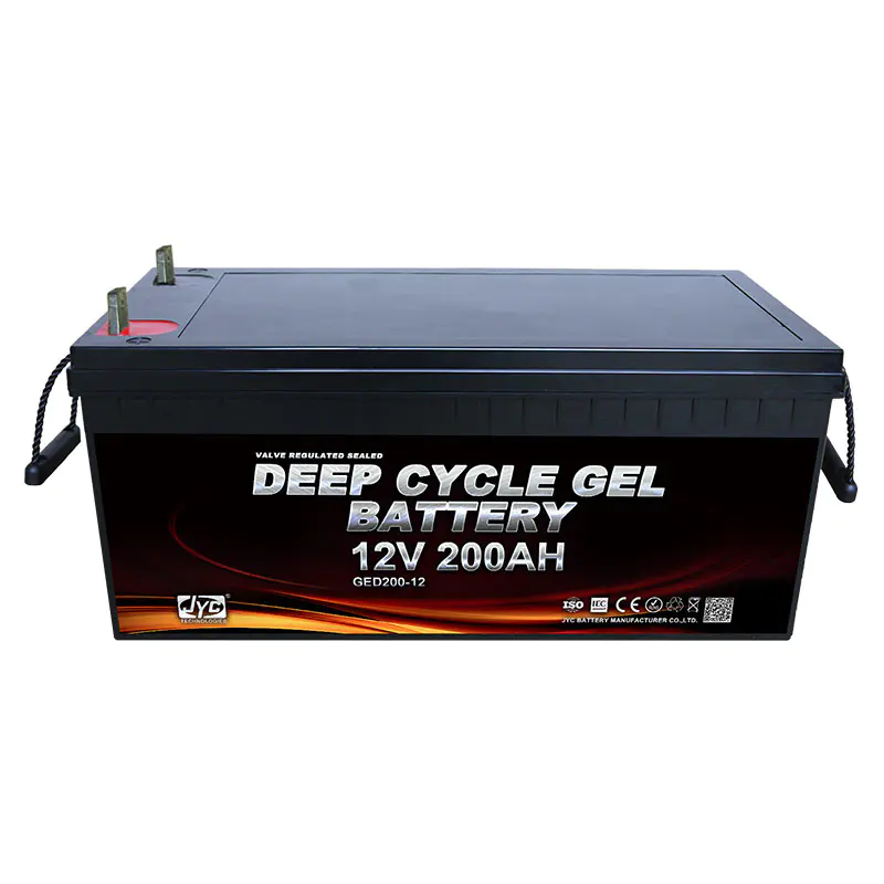 Maintenance Free Sealed Deep Cycle Battery Solar 12v 200ah Inverer Battery