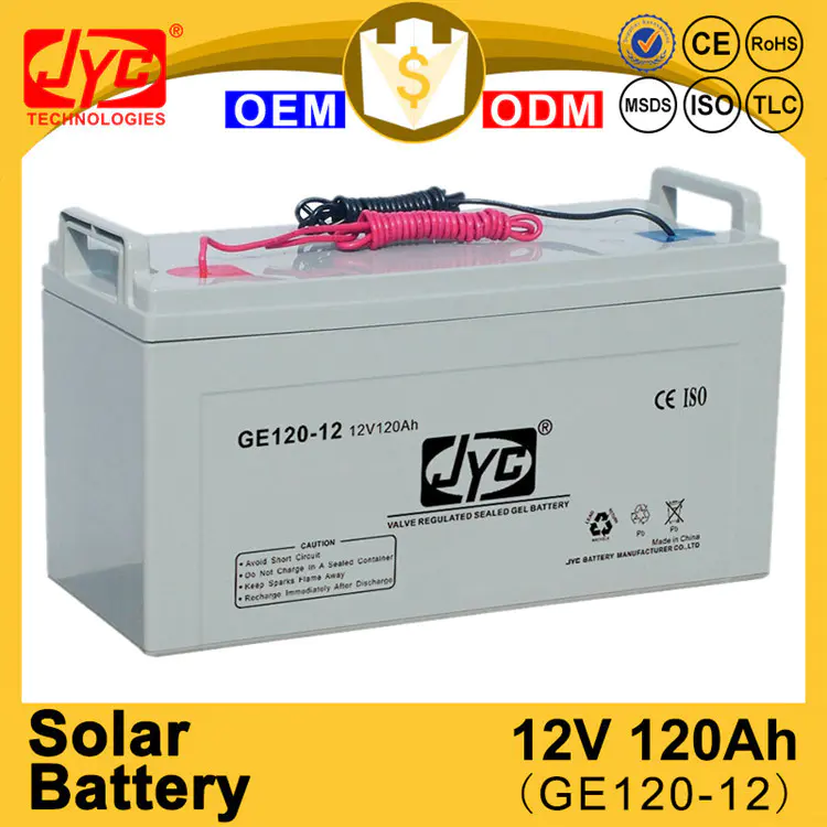 long life 12v 120ah solar battery storage box