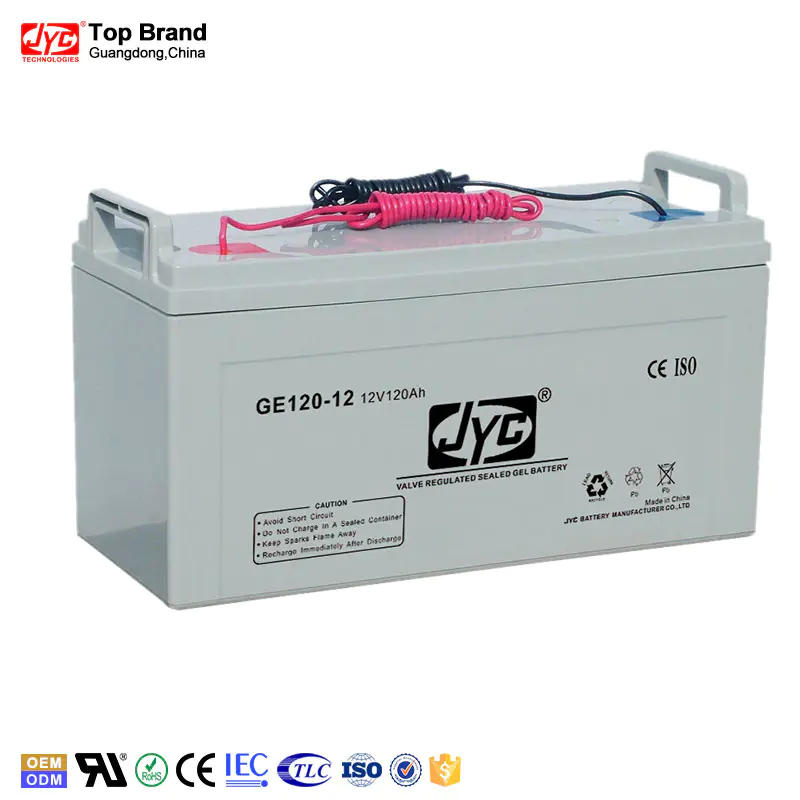Maintenance Free Deep Cycle Battery 12v 120ah AGM Solar Battery