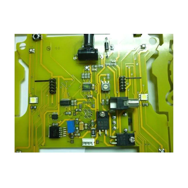One-stop PCBA for signal transmitter cell phone battery board with black soldermask