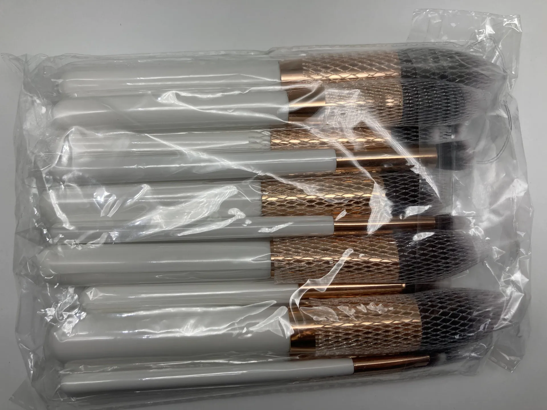 15pcs synthetic hair vegan makeup brush set free sample