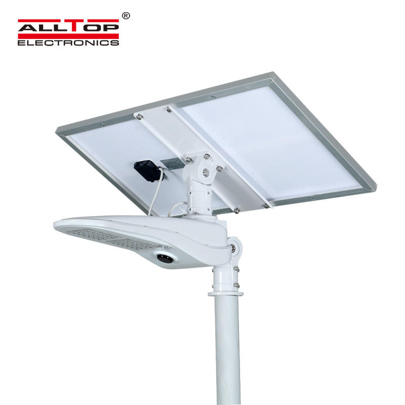 ALLTOP Waterproof outdoor ip65 motion sensor integrated 50w led solar street light