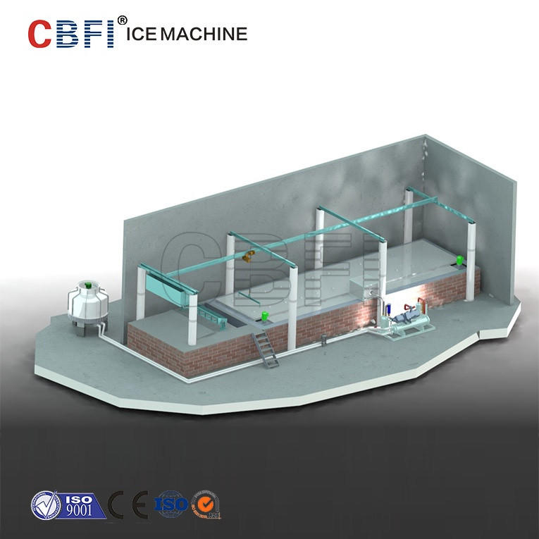 CBFI Industrial Ice Business Ice Block Making Machine Guangzhou Manufacturer