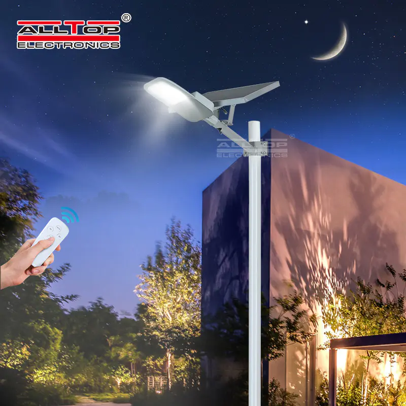 ALLTOP High lumen waterproof outdoor lighting ip65 smd 30w 60w led solar street light