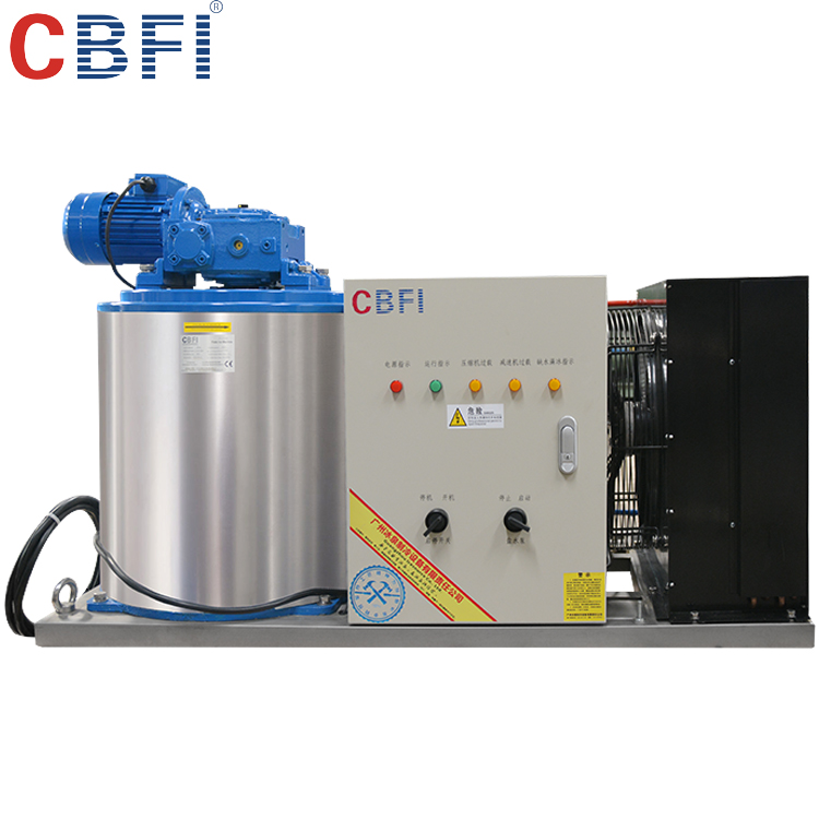 1 Ton à 60 Tonnes CBFI Industrielle Flocon Machine à Glace Fabricant Chine  - Prix Usine - ICESOURCE