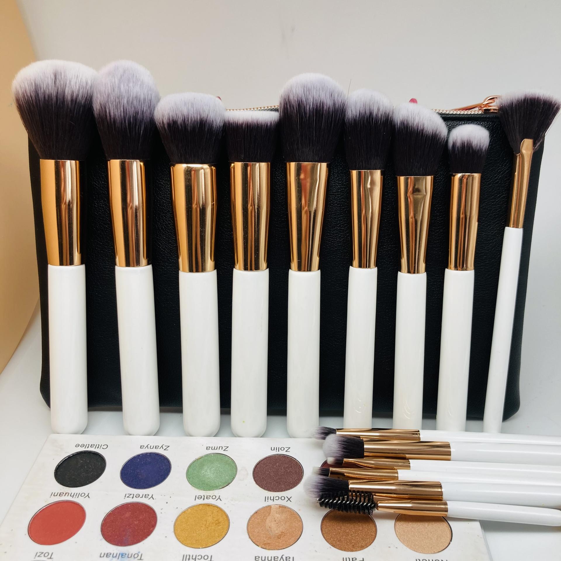 wholesale private label packaging high quality make up brushes kit professional custom logo makeup brush set