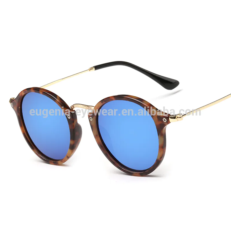 EUGENIA high quality modern designgood looking plastic frame Round Womens Sunglasses Trendy