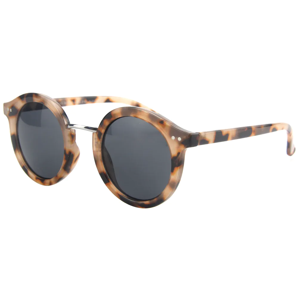 EUGENIA hot summer patterned frame recycled fashion brand metal sunglasses