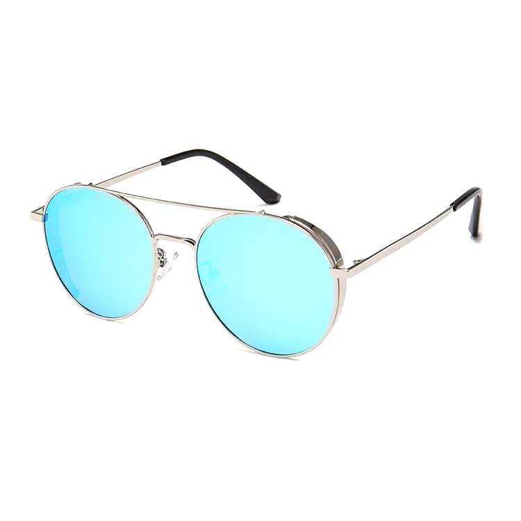 Eugenia al por mayor de moda polarizada diseño personalizado de gafas de sol redondas