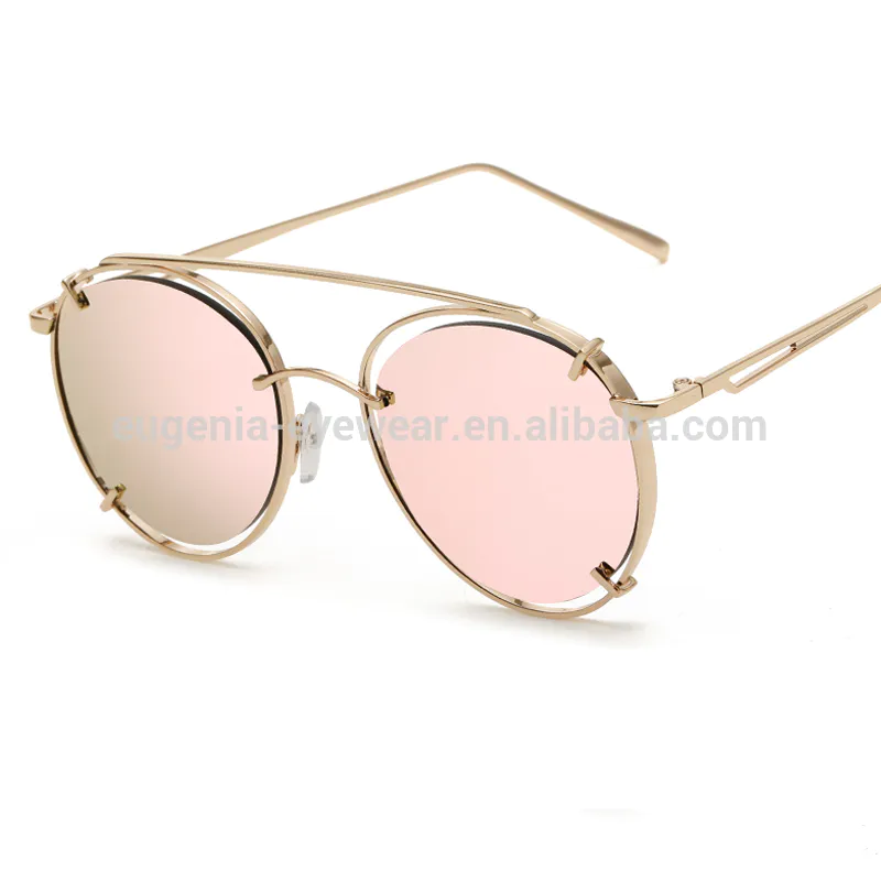 EUGENIA special design free sample good quality cool metal frame sunglasses polarized lenses