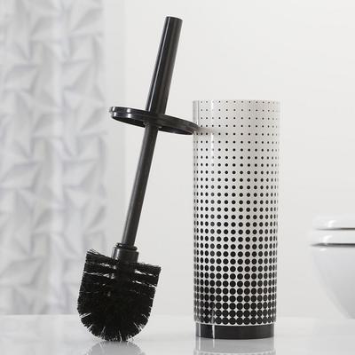 Customized Polyresin Toilet Bathroom Accessory Set With Toilet Brush Holder