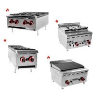 Universal Built In Combination Standing Four Six Burner Gas Electric Stove Range