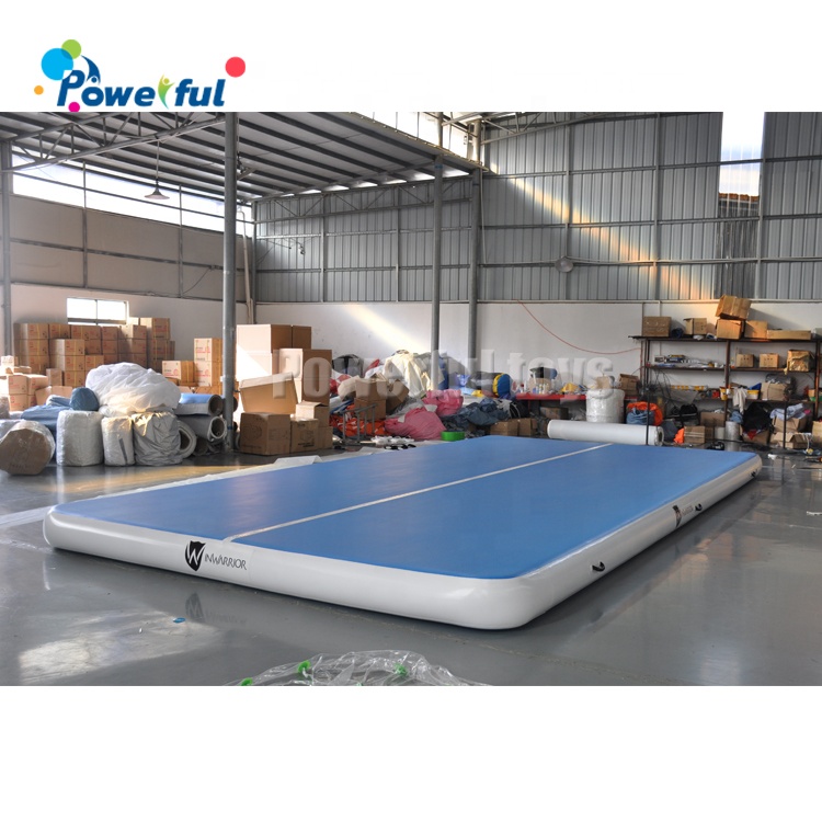 Customized size inflatable gym mat inflatable air tumble track for gymnastics training