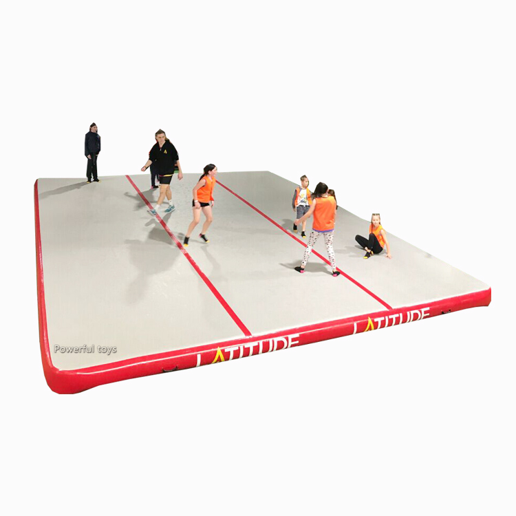 30cm giant inflatable air track floor mattress for trampoline park