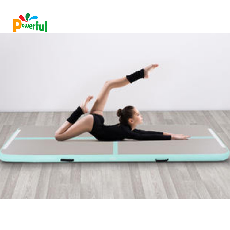 On sale Customized Logo Yoga Mat inflatable air track for gymnasticstumbling
