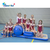 Cheerleading cheap tumbling mat set inflatable air track gymnastics