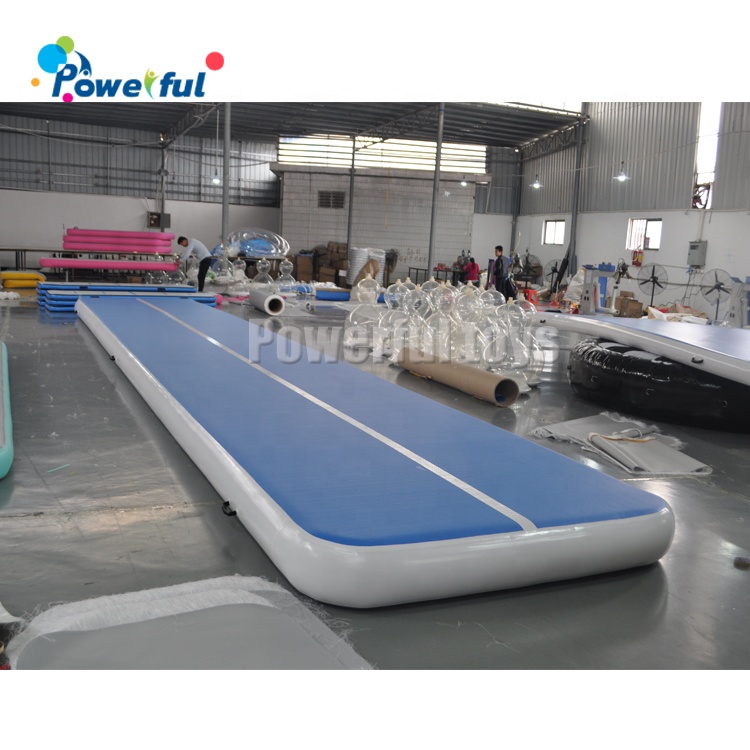 ready to ship 3M 5M 6M 8M 10M 12M inflatable gym air tumble track tumbling mat home airtrack for gymnastics