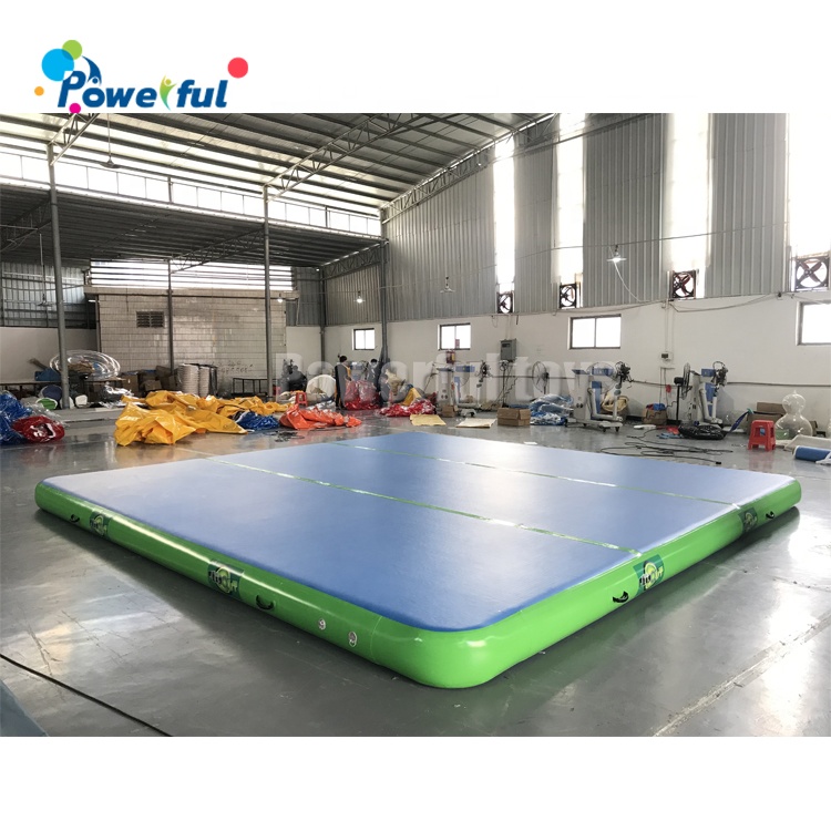 Ready to ship30cm height inflatable air track gymnastics landing mats for acrobatics