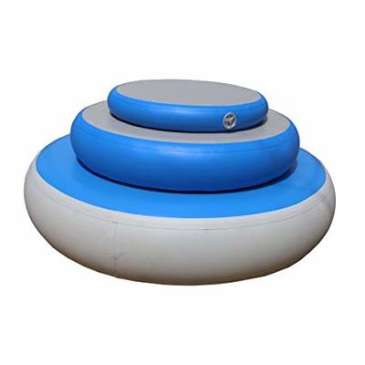 Diameter 1m x 0.2m Air Spot Tumbling Mats Inflatable Gymnastic Equipment, Round Airspot