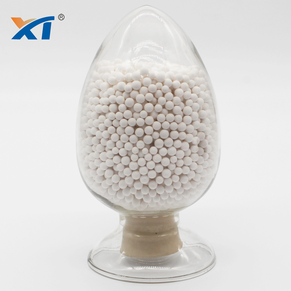 Absorbente químico de alúmina activada con perlas de 3~5 mm para agente seco