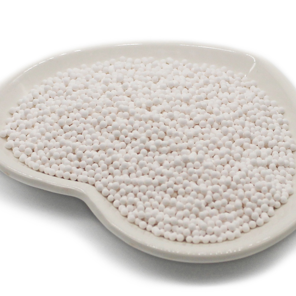 TBC utiliza perlas de alúmina activada personalizadas de 1,5-2,5 mm