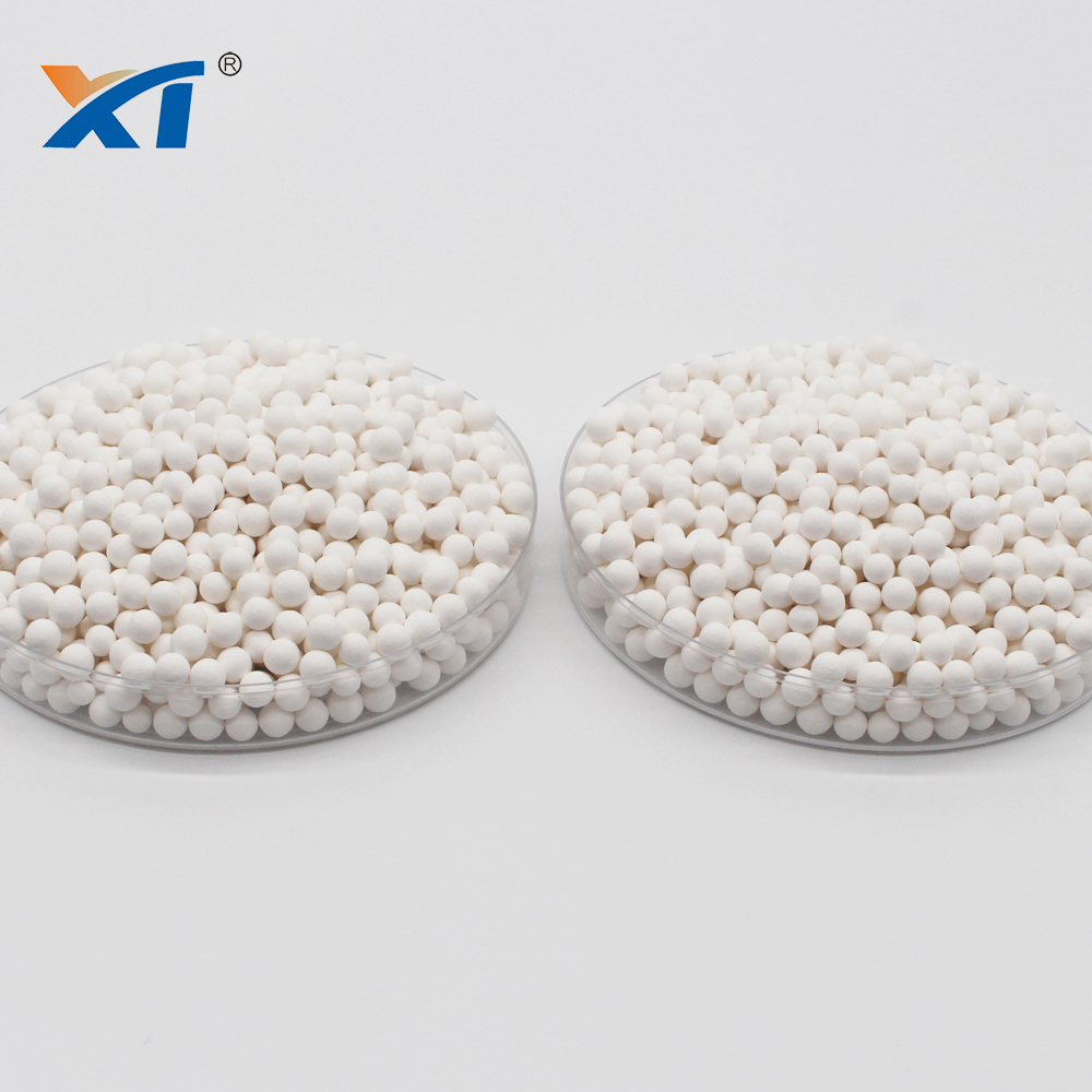 Absorbente químico de alúmina activada con perlas de 3~5 mm para agente seco
