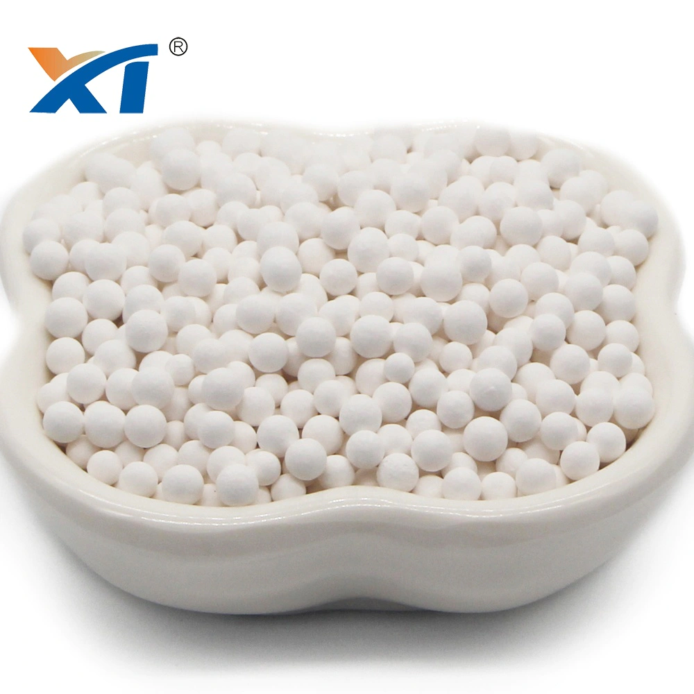 High crush strength activated alumina desiccant activated alumina ball chemical absorbent