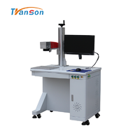 100W Desktop Fiber Laser Marking Machine For Metal Engraving