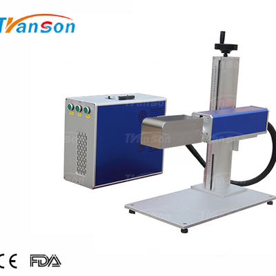 mini 3D fiber marking machine - Dynamic focusing for stainless steel and clothing