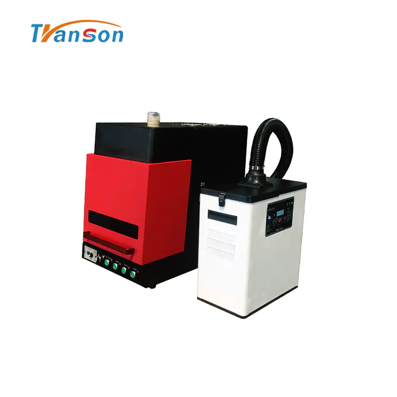 China Enclosed Fiber Lazer Marker Machine With Air Filter 20W For Sale