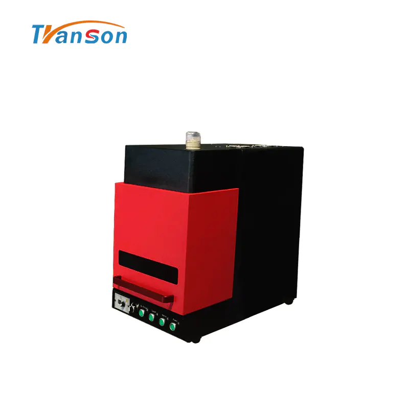 High Quality Mini Enclosed Fiber Laser Machine From China Transon