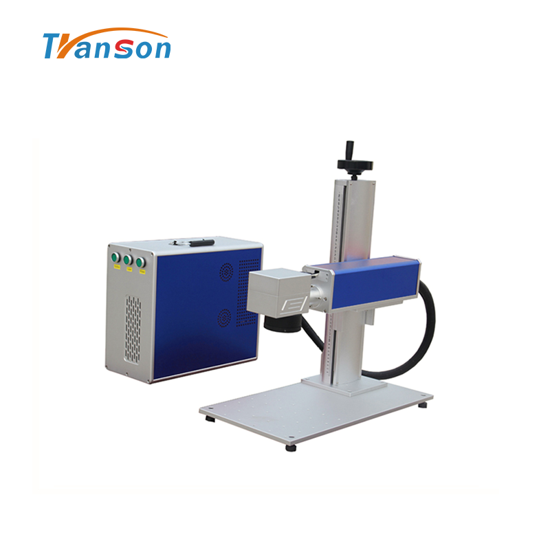 Raycus Small Fiber Laser Marking Machine 50W For Gold Silver Steel Aluminum