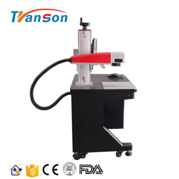 Key Chains Making Desktop Metal Fiber Laser Marking Machine For Sale