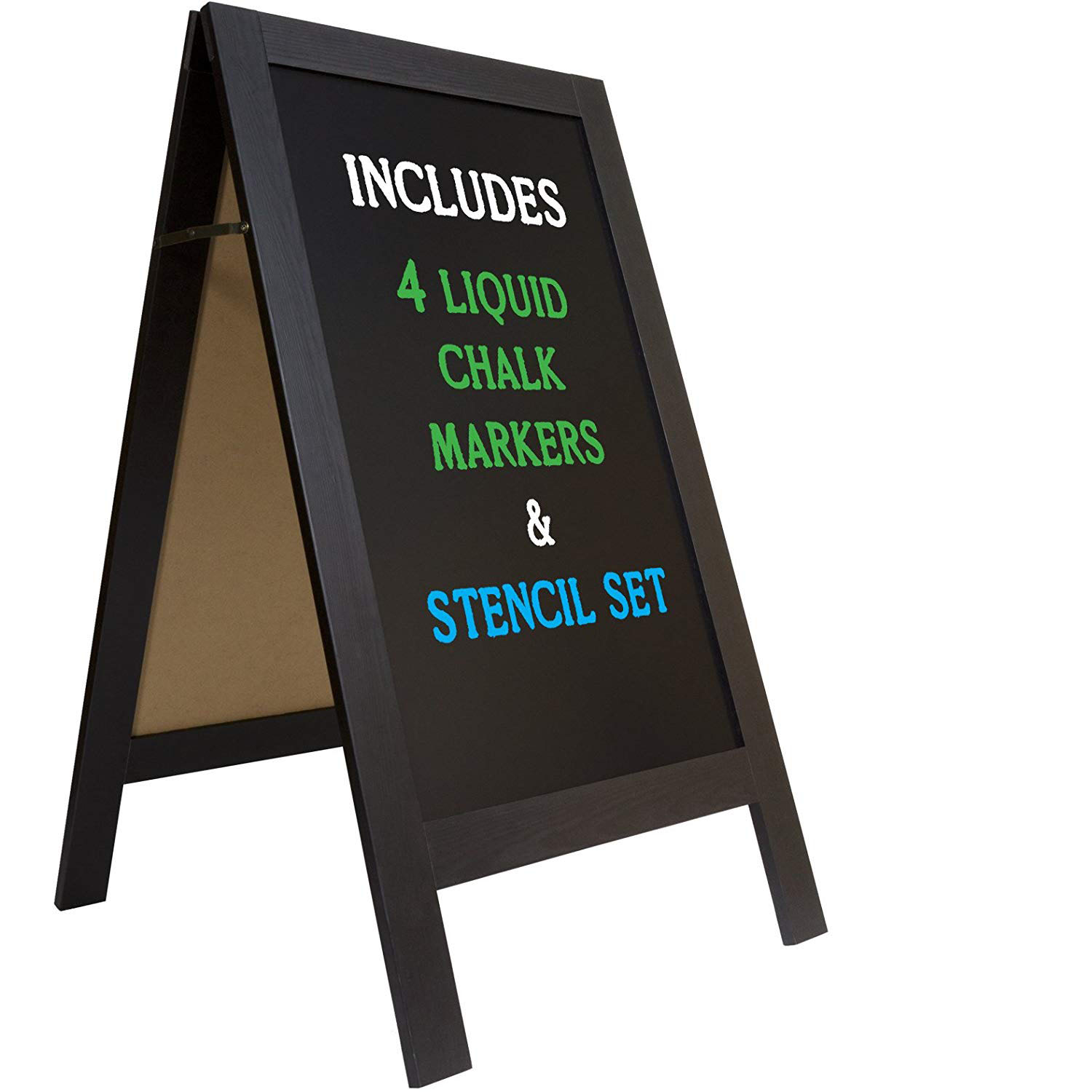Simple useful style Wood Frame Chalk Blackboard For Menus