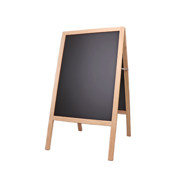 Rustic wood chalk board frame for wedding restaurant coffee